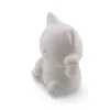 Statueta Feng Shui Pisica Maneki Neko pentru prosperitate - alb, imagine 2