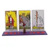 Suport pentru citirea a trei carti de tarot cu simbolurile fazelelor lunare - mov, imagine 2