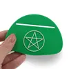 Suport pentru citirea cartilor de tarot cu Pentagrama - verde, imagine 3