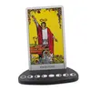 Suport pentru citirea cartilor de tarot cu simbolurile fazelelor lunare - negru, imagine 2
