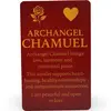 Card feng shui din plastic Arhanghelul CHAMUEL, Ingerul iubirii si al armoniei, imagine 2