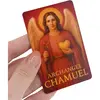 Card feng shui din plastic Arhanghelul CHAMUEL, Ingerul iubirii si al armoniei, imagine 3
