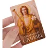 Card feng shui din plastic Arhanghelul GABRIEL, Ingerul claritatii si comunicarii divine, imagine 3
