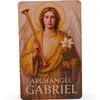 Card feng shui din plastic Arhanghelul GABRIEL, Ingerul claritatii si comunicarii divine