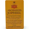 Card feng shui din plastic Arhanghelul JOPHIEL, Ingerul frumusetii si al inspiratiei, imagine 2