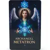 Card feng shui din plastic Arhanghelul METATRON, Ingerul protectiei energetice si al evolutiei spirituale