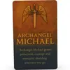 Card feng shui din plastic Arhanghelul MICHAEL, Ingerul protectiei si curajului, imagine 2