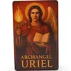 Card feng shui din plastic Arhanghelul URIEL, Ingerul intelepciunii si al iluminarii