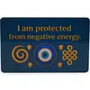Card feng shui din plastic EVIL EYE AMULET, Amuleta protectiei energetice, imagine 2