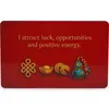 Card feng shui din plastic GOOD LUCK AMULET, Amuleta norocului si a prosperitatii, imagine 2