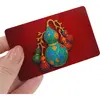 Card feng shui din plastic WU LOU AMULET, Amuleta sanatatii si longevitatii, imagine 3