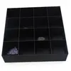 Cutie pentru cristale cu 16 de compartimente, neagra - 20cm, imagine 2