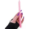 Lumanare roz stalp 20cm, imagine 3