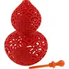 Statueta Feng Shui Wu Lou rosu pentru sanatate, 13cm, imagine 2