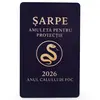 Card Feng Shui zodia Sarpe, amuleta pentru protectie in anul Calului de Foc, 2026
