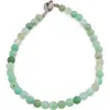 Bratara Crisopraz sfere 4mm