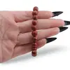 Bratara Jasp rosu sfere 8mm, imagine 3