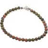 Bratara Unakit sfere 4mm
