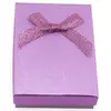 Cutie pentru cadou dreptunghiulara mov, 9x7cm