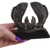 Decoratiune / Statueta pentru zodia Pesti antichizata manual - 10,5cm, imagine 3