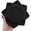 Decoratiune / Suport pentru cristale, model floare de lotus negru - 21cm, imagine 3