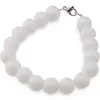 Bratara Onix alb sfere 10mm