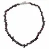 Colier pietre neuniforme Granat, 6-8mm