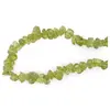 Colier pietre neuniforme Peridot, 6-8mm, imagine 2