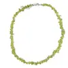 Colier pietre neuniforme Peridot, 6-8mm