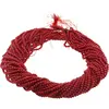 Sirag Coral rosu sfere 3mm, 37-39cm