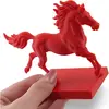 Statueta feng shui Calul de foc cu baza patrata - 11,5cm, imagine 3