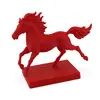 Statueta feng shui Calul de foc cu baza patrata - 11,5cm