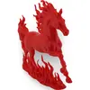 Statueta feng shui Calul de foc cu flacari detaliate ale victoriei - 10,5cm, imagine 2