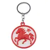Amuleta breloc feng shui pentru Anul Calului de Foc 2026, protectie si prosperitate, rotund, 5cm