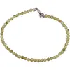 Bratara Peridot sfere fatetate 3mm