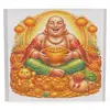 Abtibild sticker Feng Shui cu Buddha Vesel pentru prosperitate
