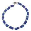 Bratara Lapis Lazuli discuri 5mm si Piatra Lunii sfere 3mm