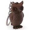 Breloc cu bufnita maro - 4,5cm
