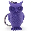Breloc cu bufnita mov - 4,5cm
