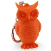 Breloc cu bufnita portocalie - 4,5cm