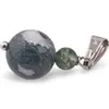 Pandantiv Moss agat sfere 4-10mm