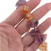 Sirag Ametist si Citrin cristale fatetate 16-18mm, 39cm, imagine 2