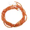 Sirag Carneol deschis sfere 4mm, 37cm