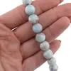 Sirag Larimar sfere 10mm, 39cm, imagine 2