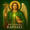 Abtibild sticker Arhanghelul RAPHAEL, Ingerul vindecarii si al protectiei, 51mm, imagine 2