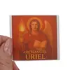 Abtibild sticker Arhanghelul URIEL, Ingerul intelepciunii si al iluminarii, 51mm, imagine 4