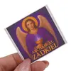 Abtibild sticker Arhanghelul ZADKIEL, Ingerul iertarii si al transformarii, 51mm, imagine 4