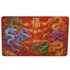 Card amuleta cu cei 9 Dragoni ai Puterii, Protectiei si Prosperitatii