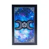 Carti de tarot cu Folie Folie Albastra – Moon Face cu ghid - 78 de carti