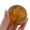 Decoratiune sfera cu scorpion in rasina, 5cm, imagine 3